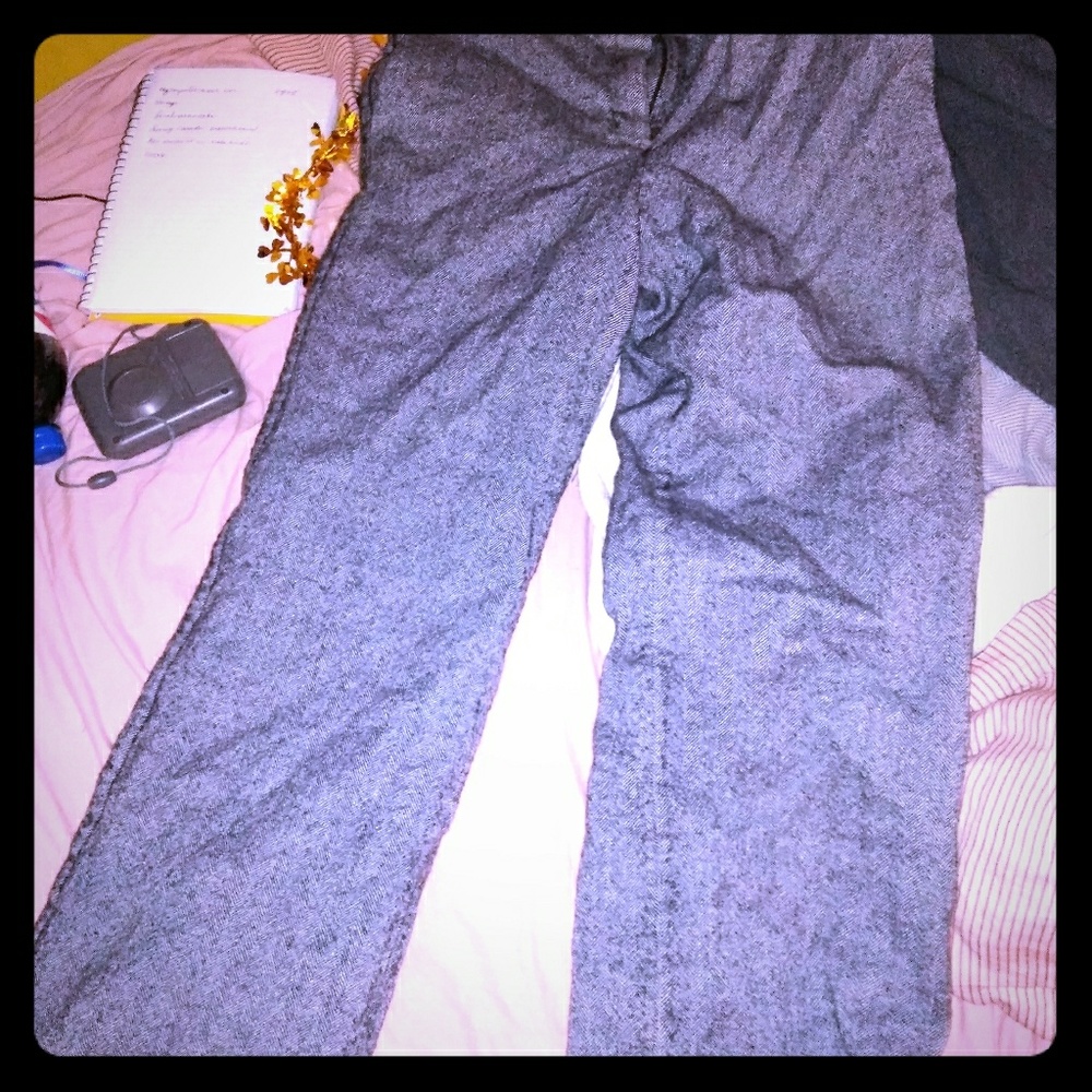 Talbots wool work pants